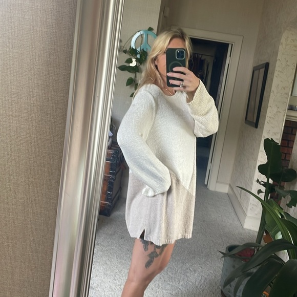 J Jill Color-block Cotton Knit Beach Sweater - Picture 12 of 13